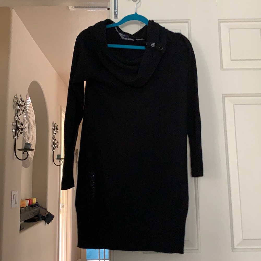 Gap maternity cowl neck sweater dress